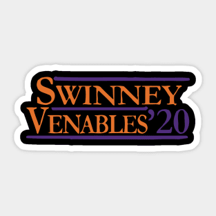 Swinney Venables 2020 Sticker